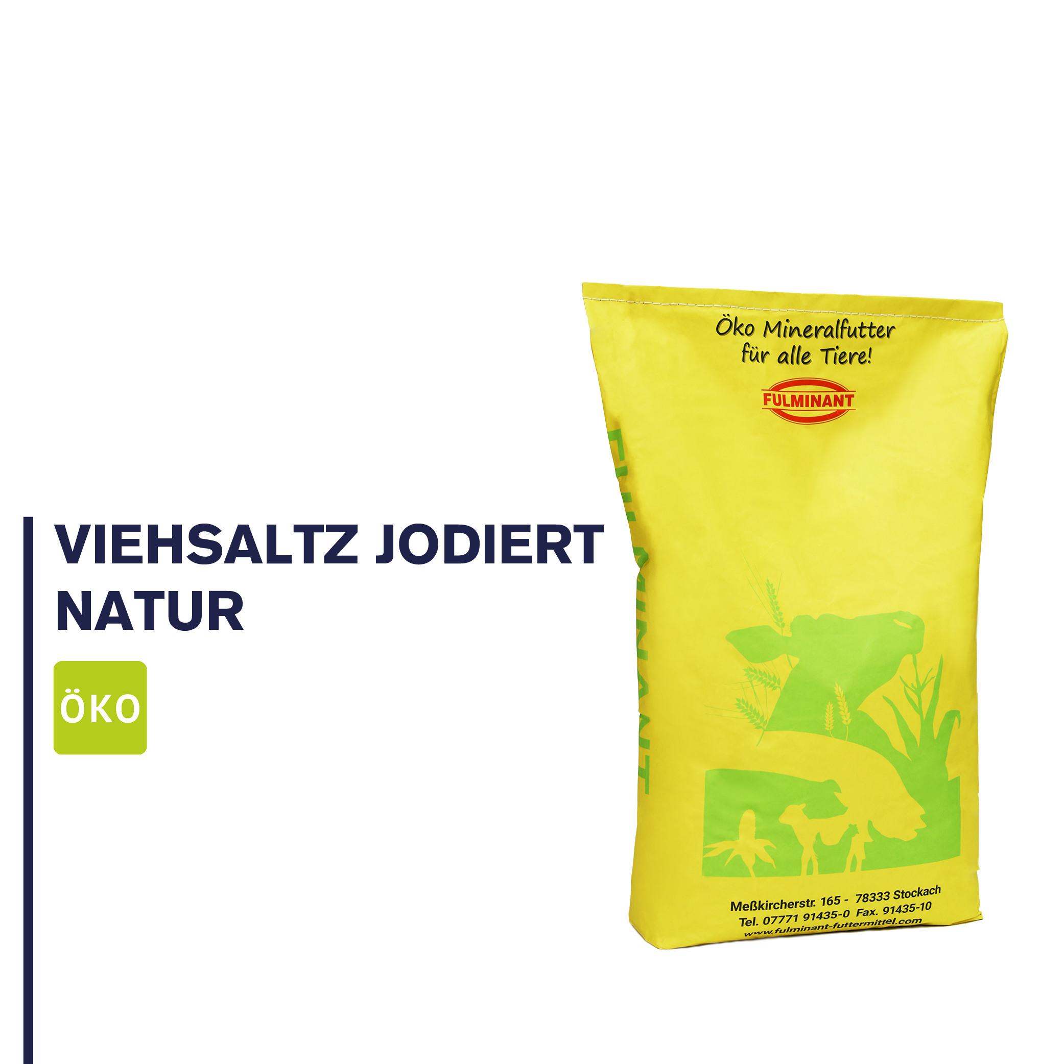Fulminant Viehsalz jodiert Natur* B